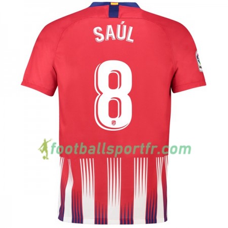 Tenue Atlético Madrid Saul 8 Domicile 2018-2019 Maillot de Foot